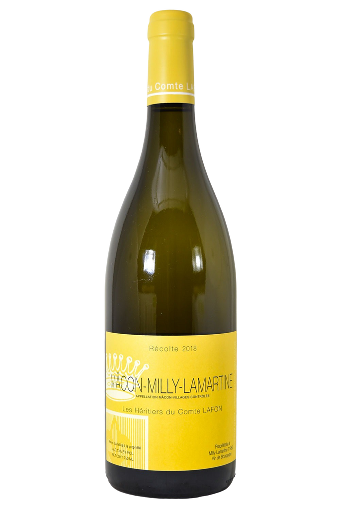 Bottle of Les Heritiers du Comte Lafon Macon Milly-Lamartine 2018 (1.5L)-White Wine-Flatiron SF