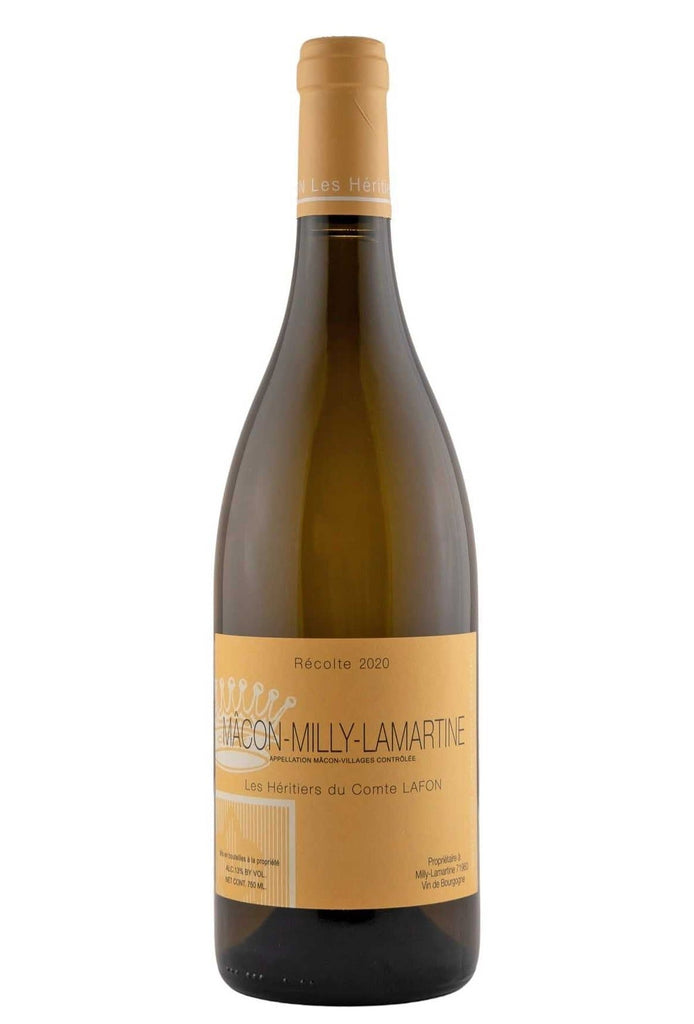 Bottle of Les Heritiers du Comte Lafon Macon-Milly Lamartine 2020 (1.5L)-White Wine-Flatiron SF