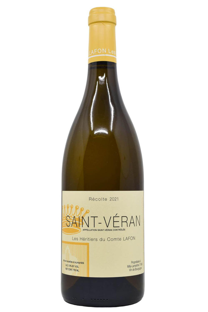 Bottle of Les Heritiers du Comte Lafon Saint-Veran 2021-White Wine-Flatiron SF