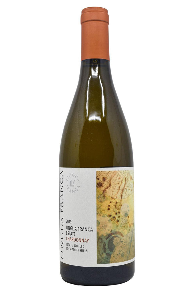 Bottle of Lingua Franca Willamette Valley Chardonnay Estate 2019-White Wine-Flatiron SF