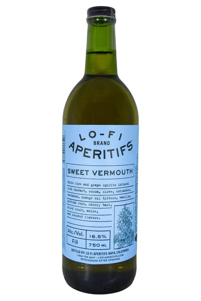 Bottle of Lo-Fi Aperitifs Sweet Vermouth California-Fortified Wine-Flatiron SF