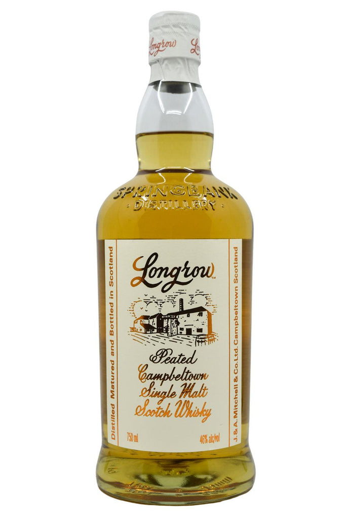 Bottle of Longrow Peated Cambeltown Single Malt Scotch Whisky-Spirits-Flatiron SF