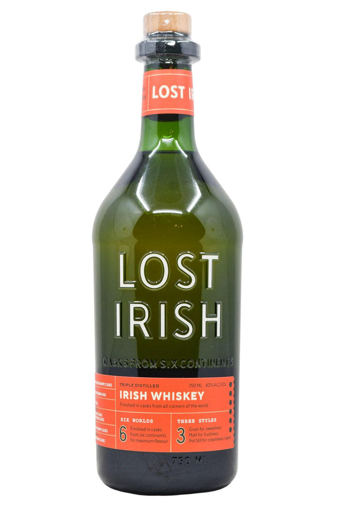 Bottle of Lost Irish Blended Irish Whiskey-Spirits-Flatiron SF