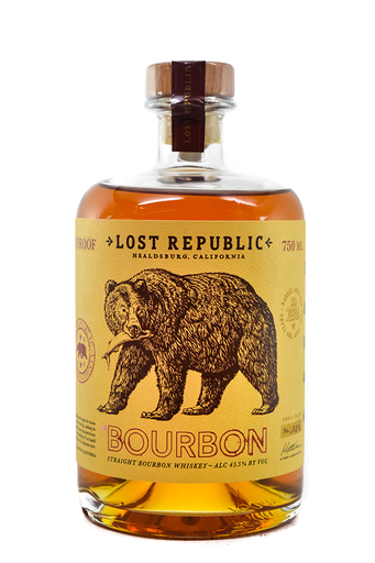 Bottle of Lost Republic Bourbon-Spirits-Flatiron SF