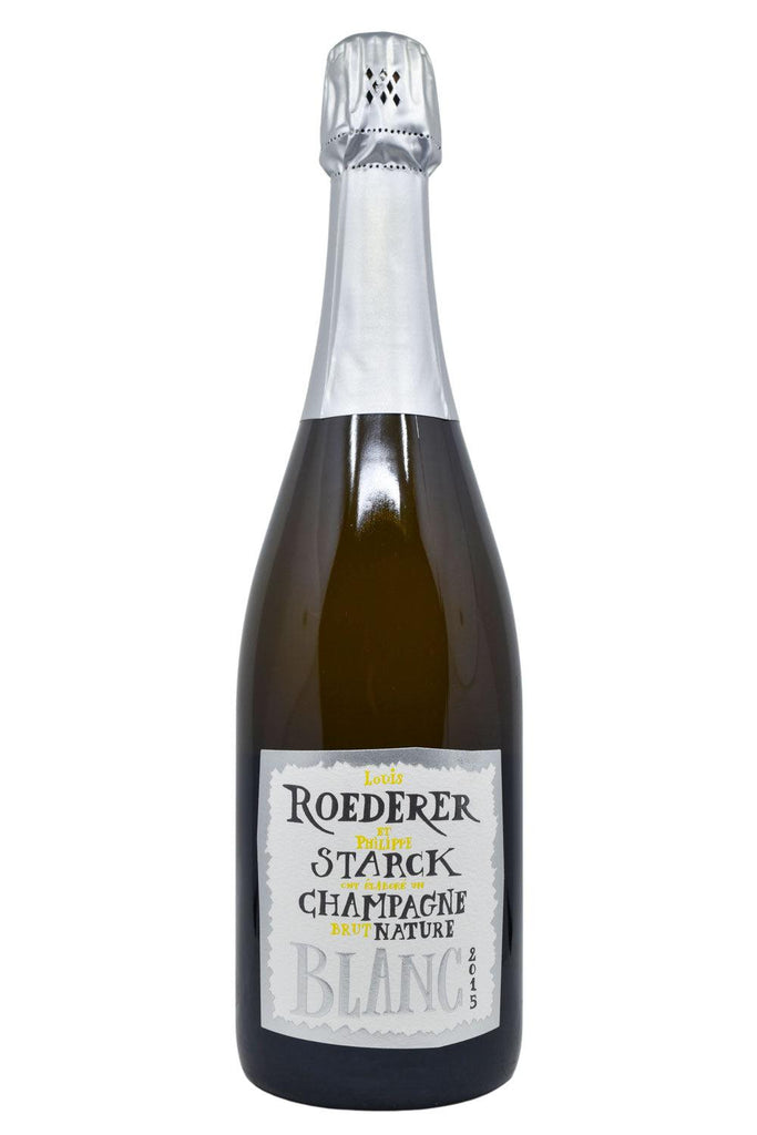Bottle of Louis Roederer Champagne Brut Nature Philippe Starck 2015-Sparkling Wine-Flatiron SF
