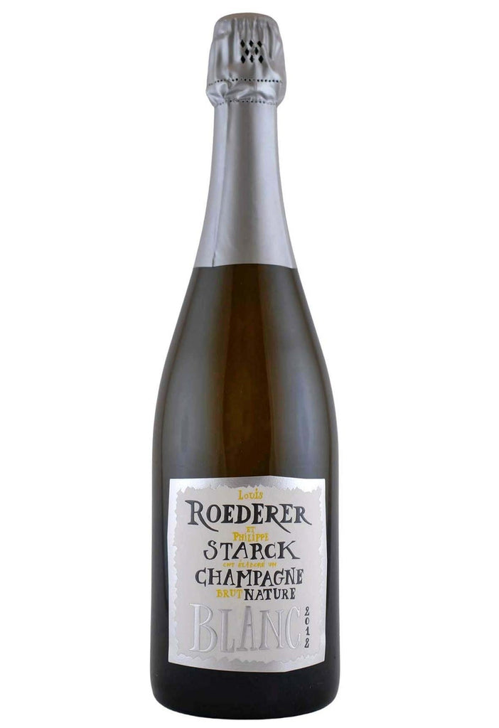 Bottle of Louis Roederer Champagne Philippe Starck Brut Nature Blanc 2012 (1.5L)-Sparkling Wine-Flatiron SF