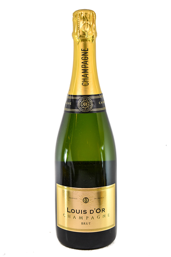 Bottle of Louis d'Or Champagne Brut NV-Sparkling Wine-Flatiron SF