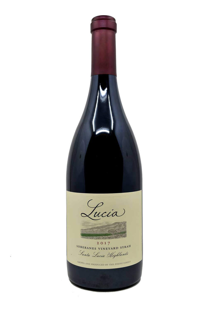 Bottle of Lucia Santa Lucia Highlands Syrah Soberanes Vineyard 2017-Red Wine-Flatiron SF