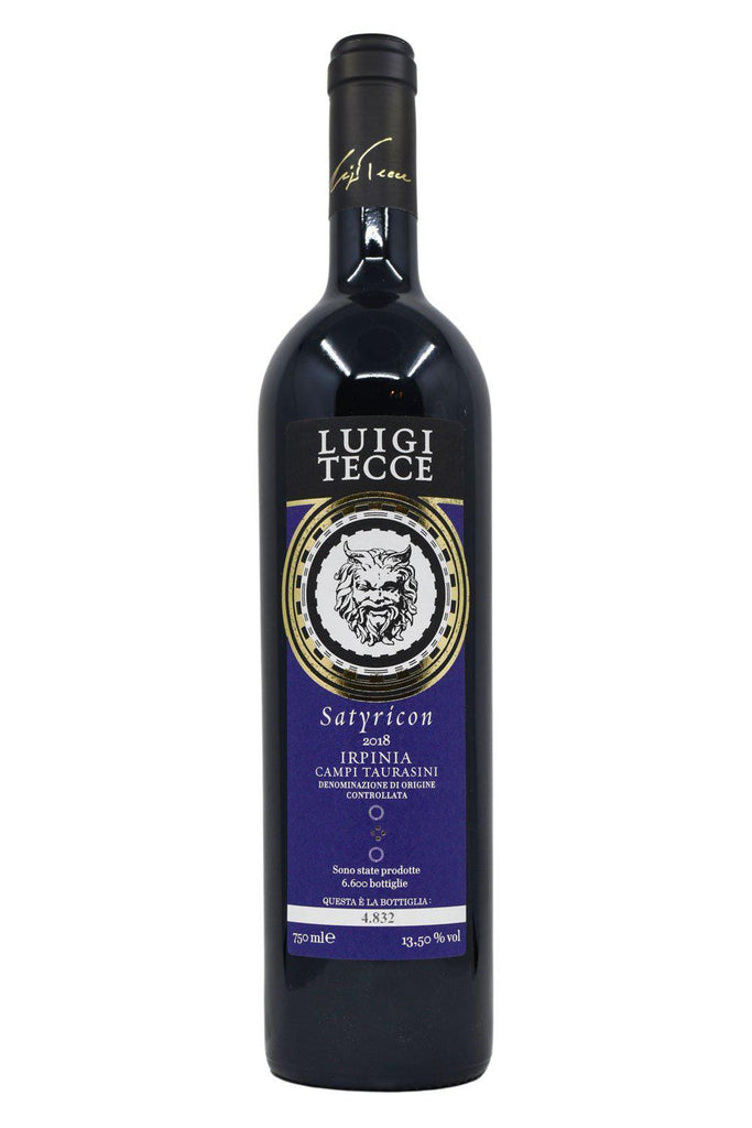 Bottle of Luigi Tecce Satyricon Irpinia Campi Taurasini 2018-Red Wine-Flatiron SF