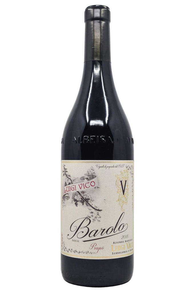 Bottle of Luigi Vico Barolo Prapo 2018-Red Wine-Flatiron SF