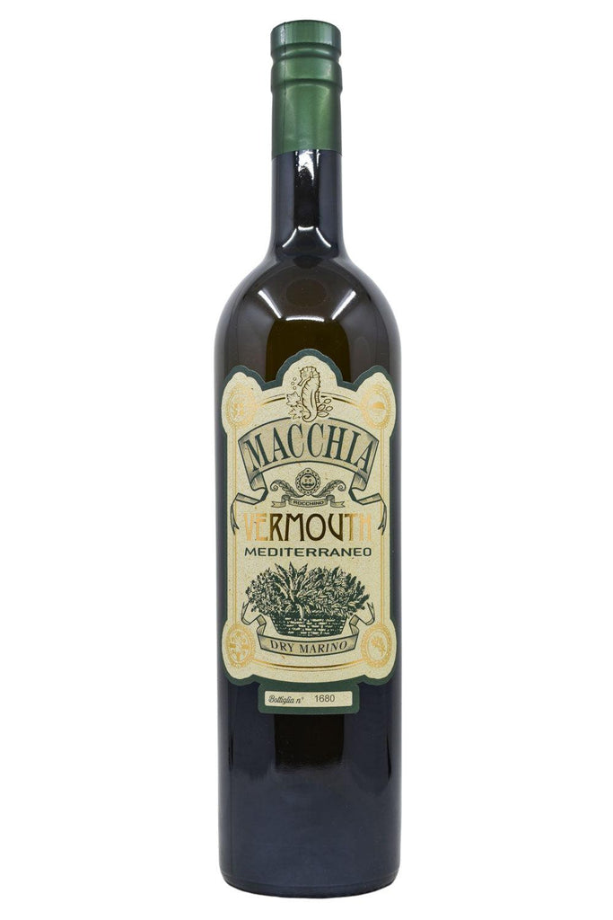 Bottle of Macchia Dry Vermouth Marino-Fortified Wine-Flatiron SF