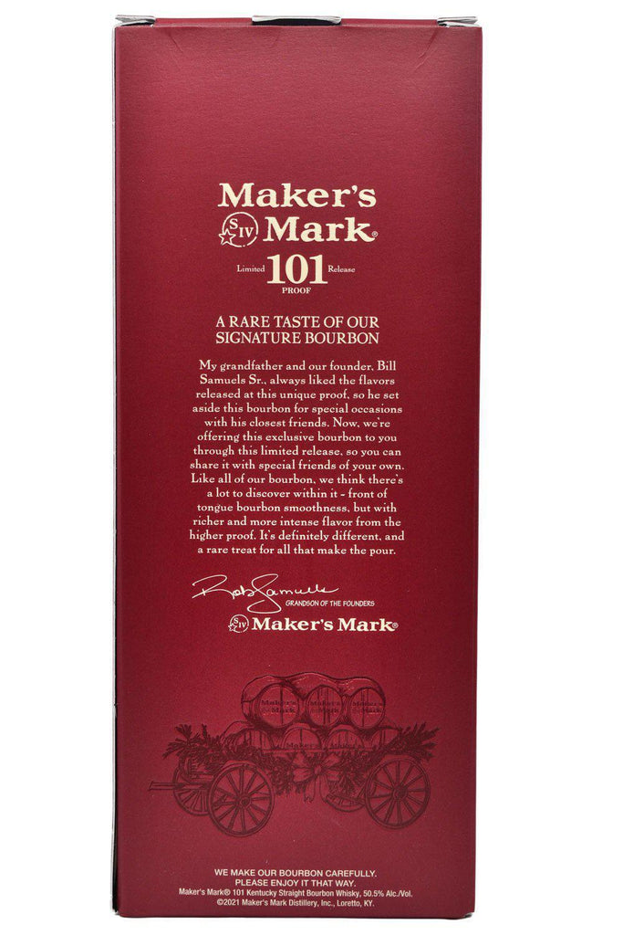 Bottle of Maker's Mark 101 Proof Limited Release Bourbon-Spirits-Flatiron SF