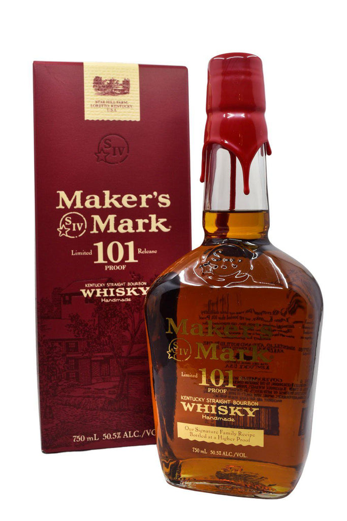 Bottle of Maker's Mark 101 Proof Limited Release Bourbon-Spirits-Flatiron SF