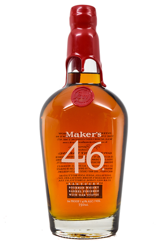 Bottle of Maker's Mark Bourbon 46 (94 proof)-Spirits-Flatiron SF