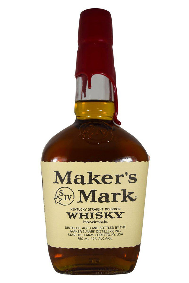 Bottle of Maker's Mark Bourbon-Spirits-Flatiron SF