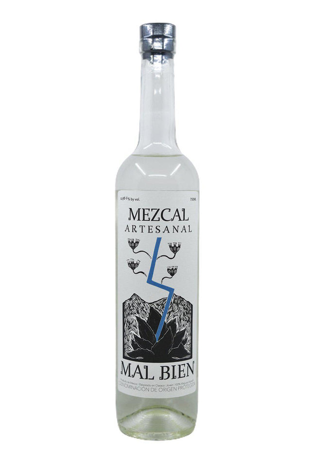 Bottle of Mal Bien Espadin Mezcal-Spirits-Flatiron SF