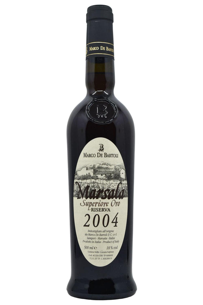 Bottle of Marco de Bartoli Marsala Superiore Oro Riserva 10yr 2004 (500ml)-Fortified Wine-Flatiron SF