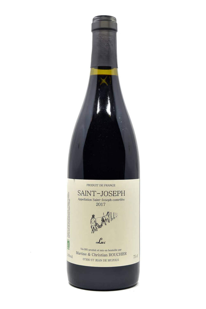 Bottle of Martine & Christian Rouchier St. Joseph Luc 2017-Red Wine-Flatiron SF