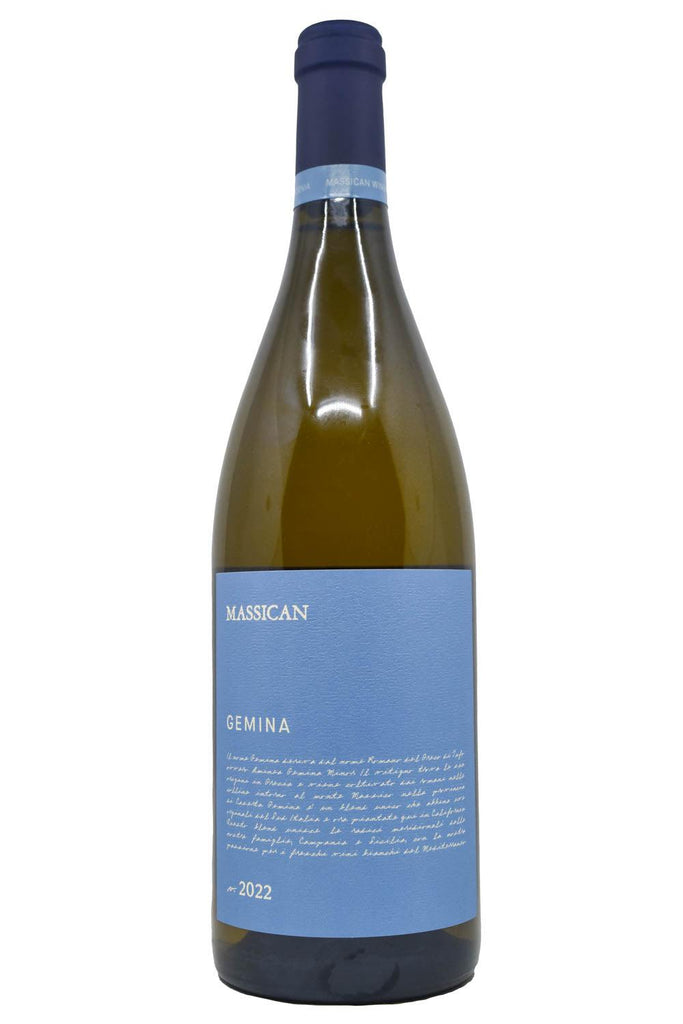 Bottle of Massican California White Gemina 2022-White Wine-Flatiron SF