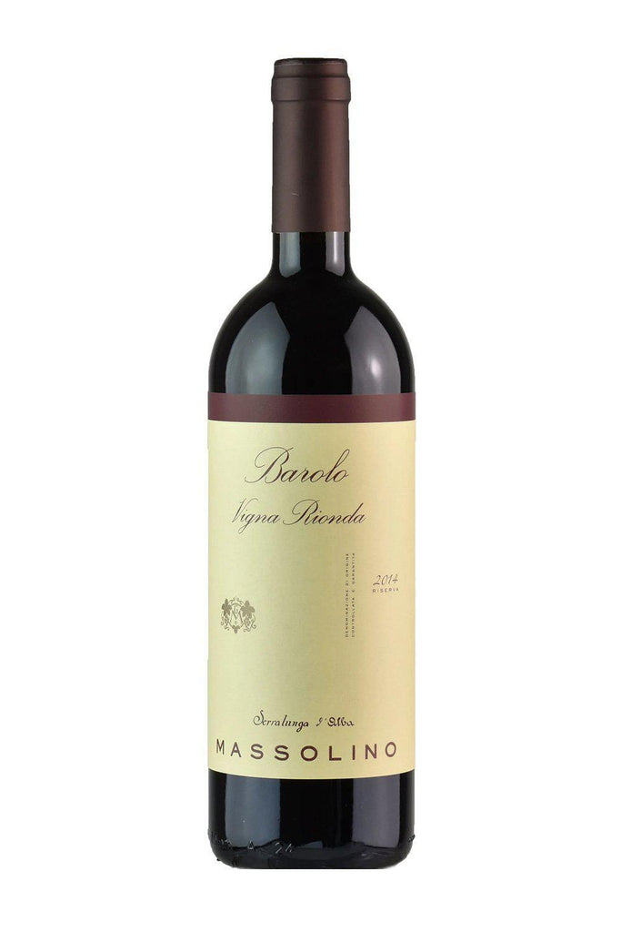 Bottle of Massolino Barolo Vigna Rionda Riserva 2014-Red Wine-Flatiron SF
