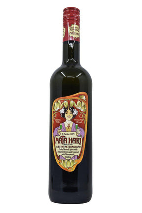 Bottle of Mata Hari Absinthe-Spirits-Flatiron SF