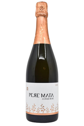Bottle of Mata I Coloma (Pere Mata) Cava Rose Brut Nature NV-Sparkling Wine-Flatiron SF