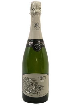 Bottle of Mercat Cava Brut NV-Sparkling Wine-Flatiron SF