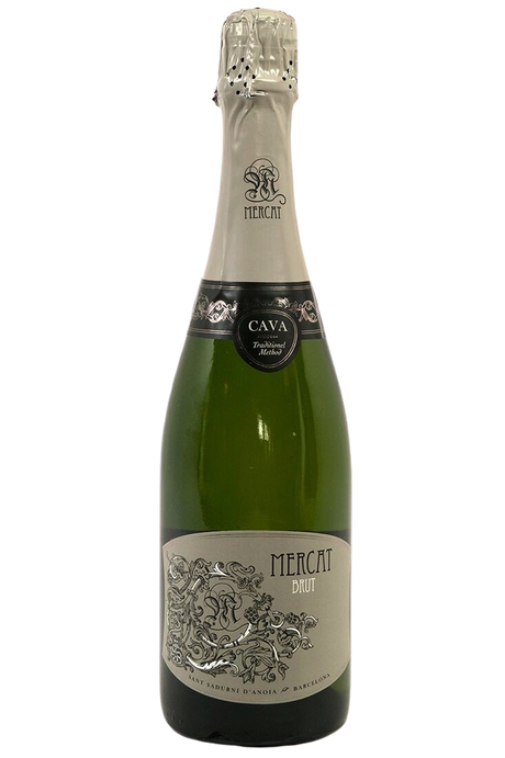 Bottle of Mercat Cava Brut NV-Sparkling Wine-Flatiron SF