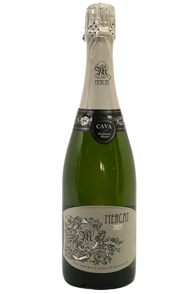 Bottle of Mercat Cava Brut NV-Sparkling Wine-Flatiron SF