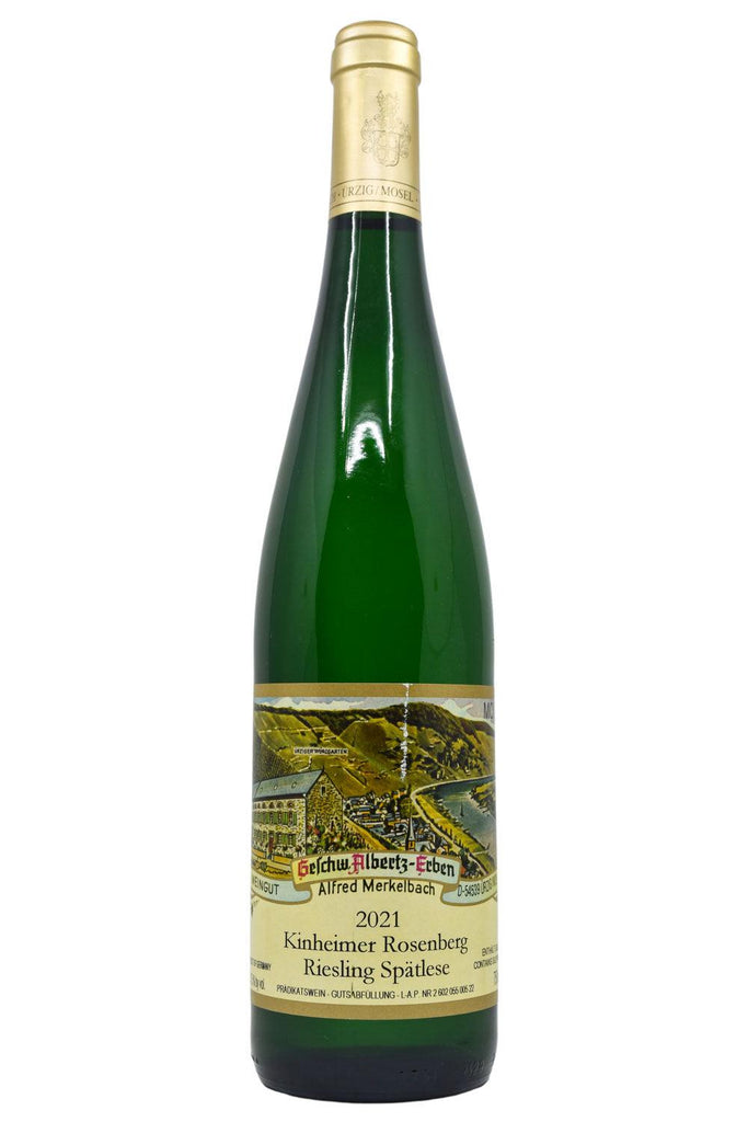 Bottle of Merkelbach Kinheimer Rosenberg Riesling Spatlese 2021-White Wine-Flatiron SF