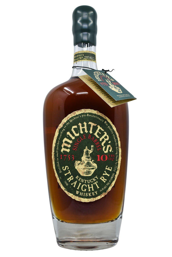 Bottle of Michter's 10 Year Old Single Barrel Straight Rye-Spirits-Flatiron SF