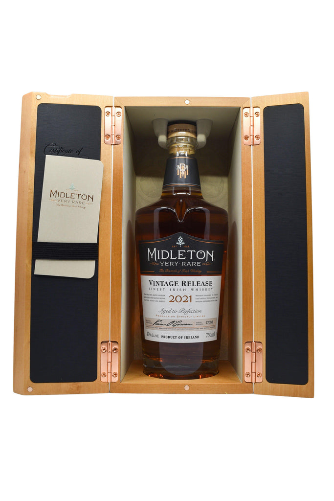 Bottle of Midleton Very Rare Vintage Release Irish Whiskey 2021-Spirits-Flatiron SF