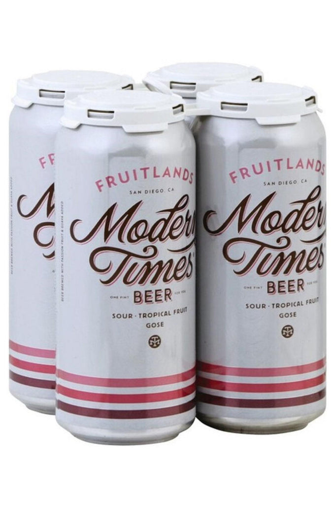 Bottle of Modern Times Fruitlands Gose Sour 4pk-Beer-Flatiron SF