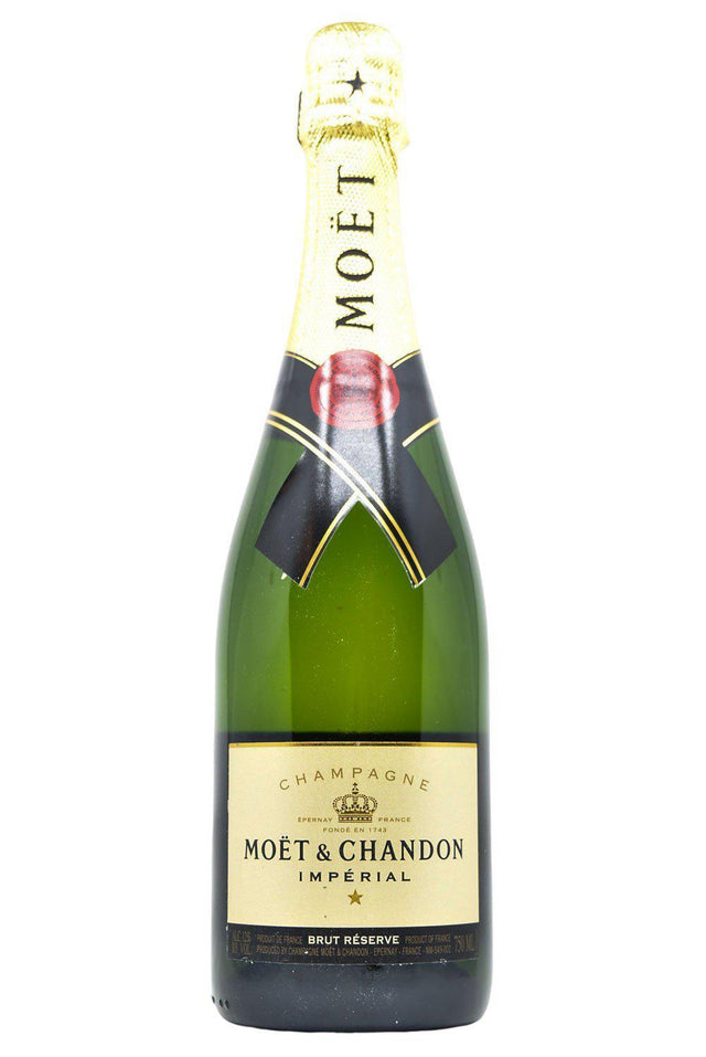 Bottle of Moet & Chandon Champagne Brut Imperial NV-Sparkling Wine-Flatiron SF