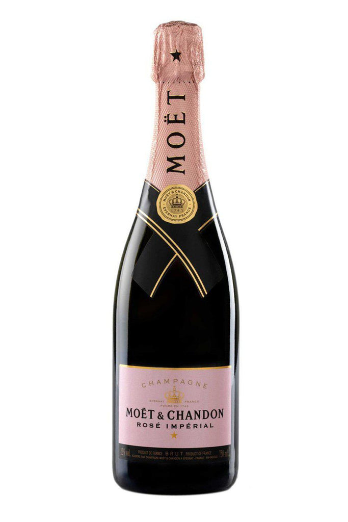 Bottle of Moet & Chandon Champagne Rose Imperial NV-Sparkling Wine-Flatiron SF