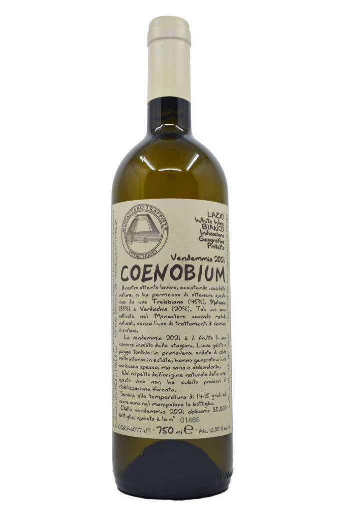 Bottle of Monastero Suore Cistercensi Lazio Bianco Coenobium 2021-Orange Wine-Flatiron SF