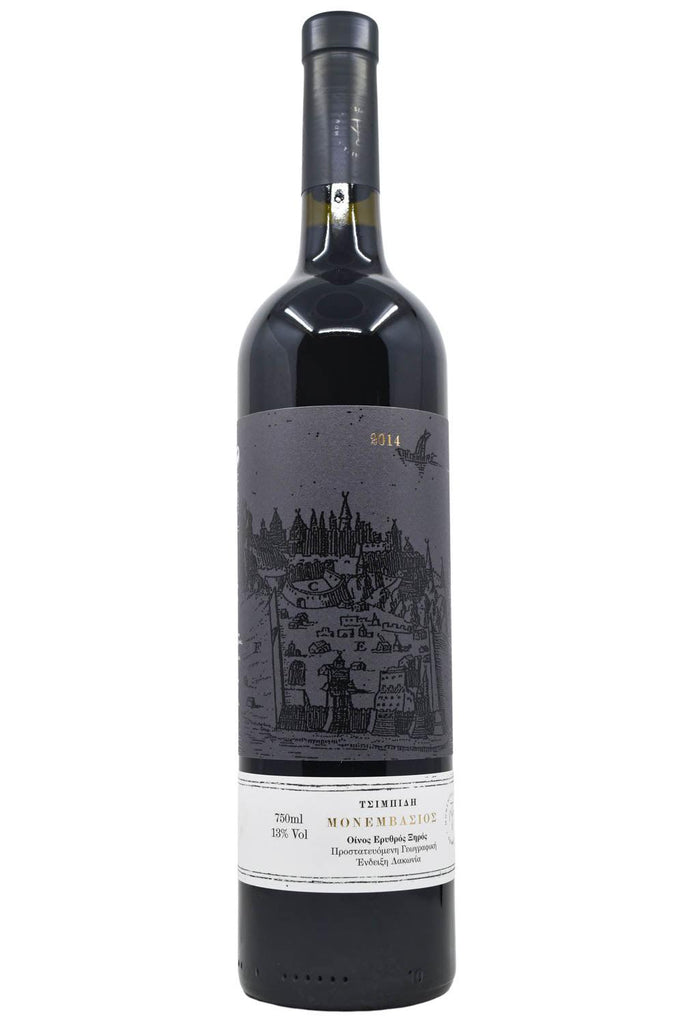 Bottle of Monemvasia Winery Laconia Red Monemvasios 2014-Red Wine-Flatiron SF