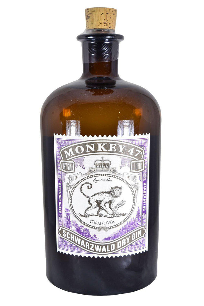 Bottle of Monkey 47 Schwarzwald Dry Gin (1L)-Spirits-Flatiron SF