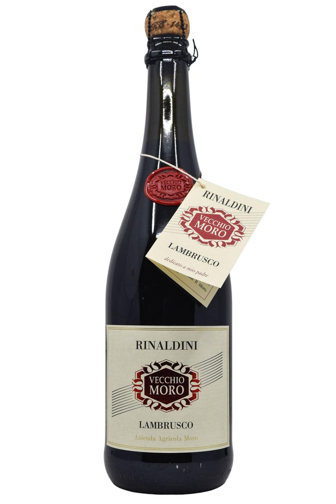 Bottle of Moro Rinaldini Lambrusco Grasparossa Vecchio Moro NV-Sparkling Wine-Flatiron SF