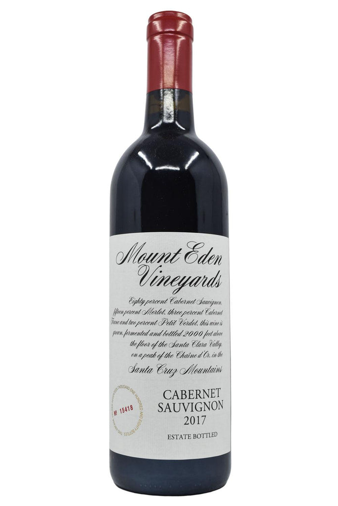 Bottle of Mount Eden Cabernet Sauvignon 2017-Red Wine-Flatiron SF