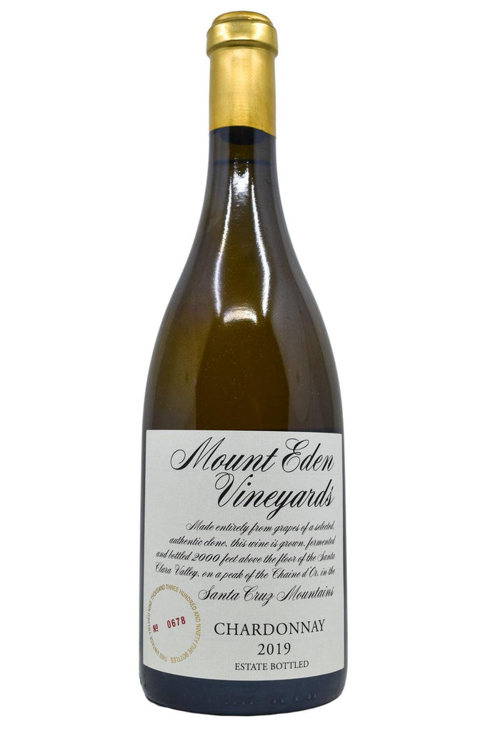 Bottle of Mount Eden Chardonnay 2019-White Wine-Flatiron SF
