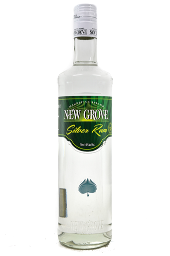 Bottle of New Grove Silver Rum-Spirits-Flatiron SF