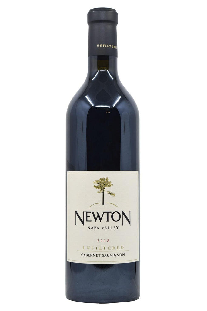 Bottle of Newton Vineyard Napa Valley Cabernet Sauvignon Unfiltered 2018-Red Wine-Flatiron SF