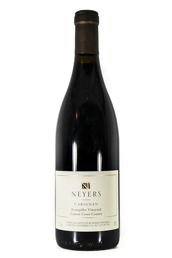 Bottle of Neyers Contra Costa Co. Carignan Evangelho Vineyard 2017-Red Wine-Flatiron SF