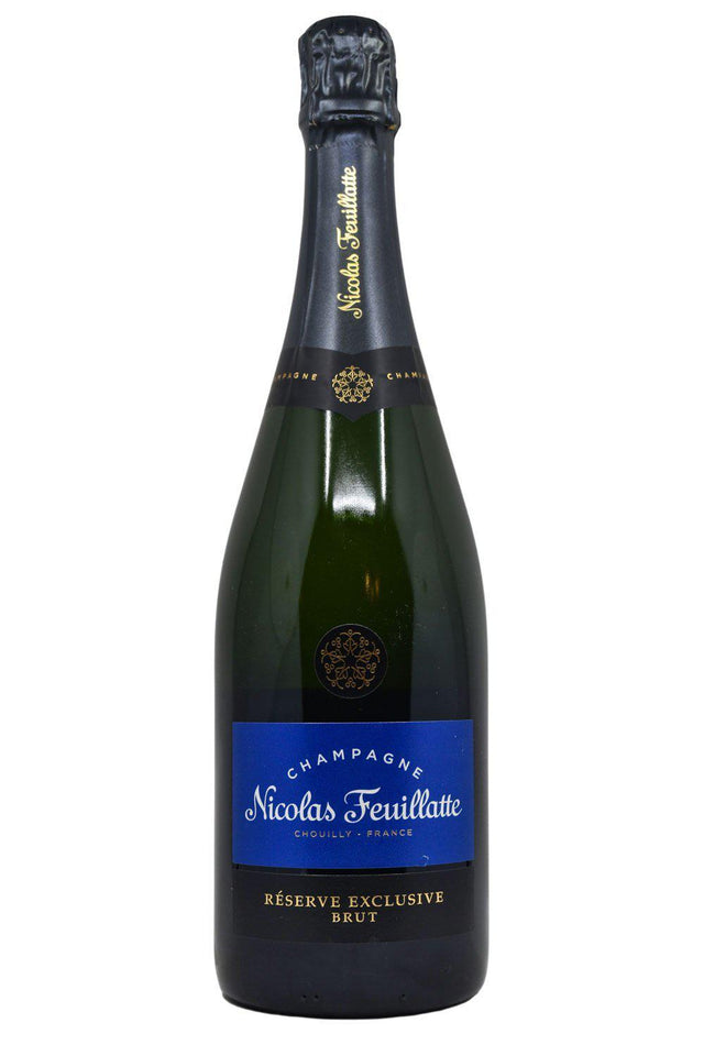 Bottle of Nicolas Feuillatte Champagne Brut Reserve NV-Sparkling Wine-Flatiron SF