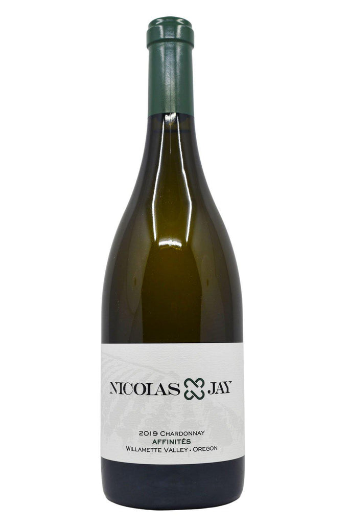 Bottle of Nicolas-Jay Willamette Valley Chardonnay Affinites 2019-White Wine-Flatiron SF
