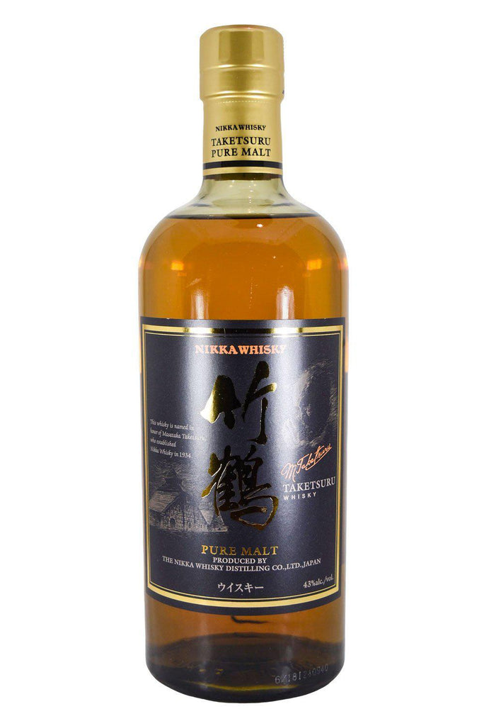 Bottle of Nikka Taketsuru Japanese Whisky Pure Malt-Spirits-Flatiron SF