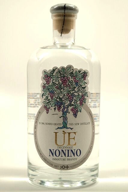 Bottle of Nonino Ue Decennale Grappa-Spirits-Flatiron SF