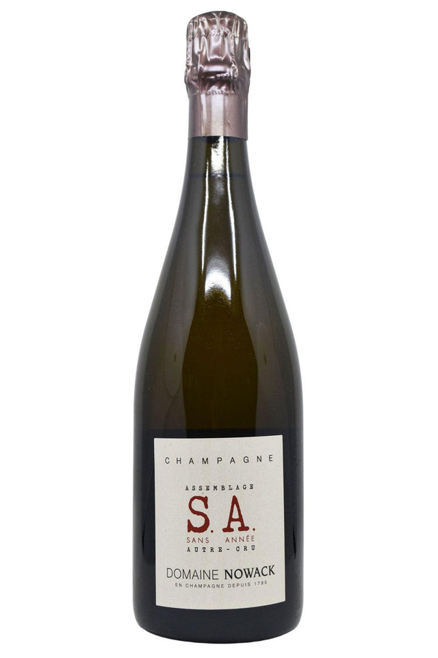 Bottle of Nowack Champagne Sans Annee NV-Sparkling Wine-Flatiron SF