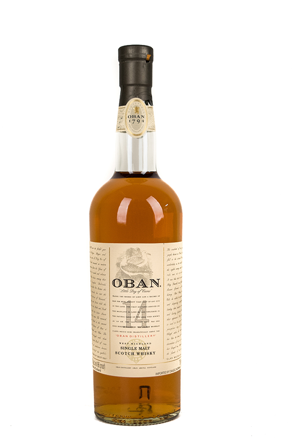 Bottle of Oban Single Malt Scotch 14 Year-Spirits-Flatiron SF